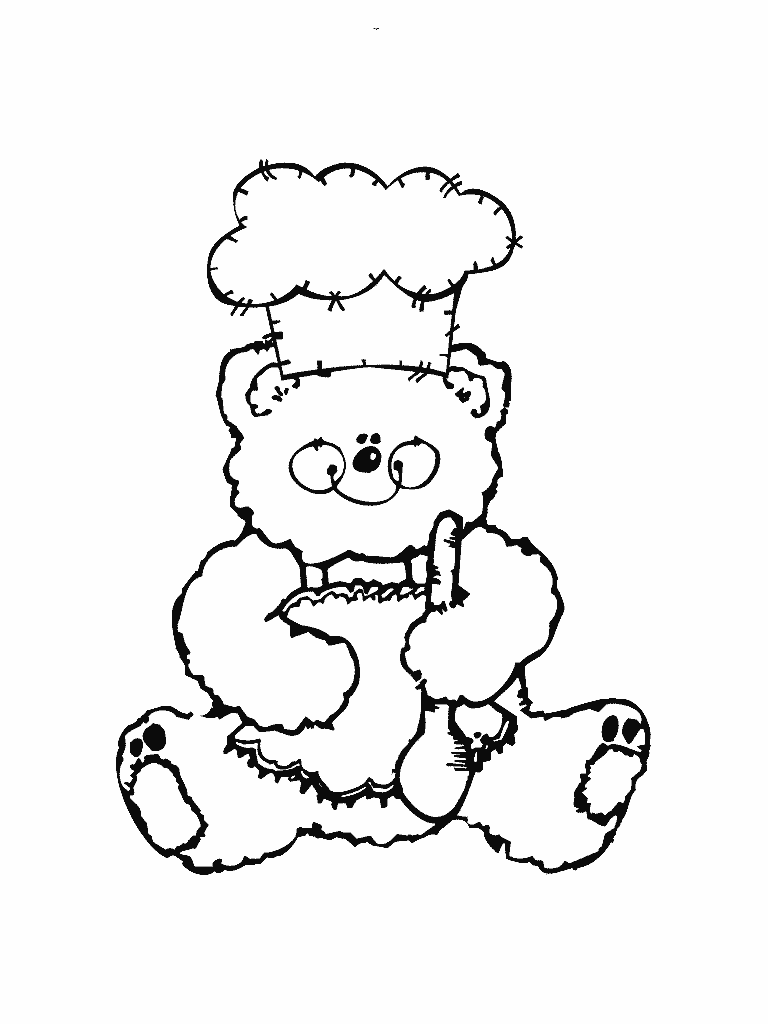 Desenho gratuito Cozinheiro #91788 da colecao Carreiras e Profissões para imprimir