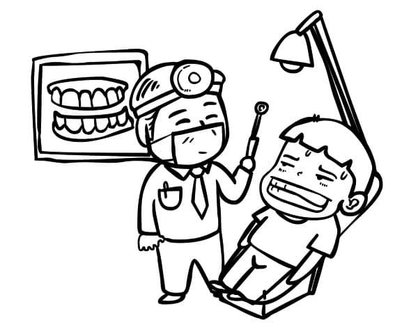 Desenho gratuito Dentista #200016 da colecao Carreiras e Profissões para imprimir Desenho gratuito Dentista #200016 da colecao Carreiras e Profissões para imprimir