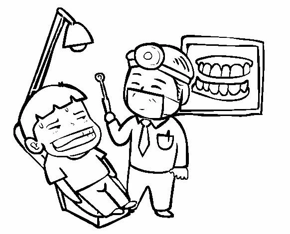 Desenho gratuito Dentista #92891 da colecao Carreiras e Profissões para imprimir Desenho gratuito Dentista #92891 da colecao Carreiras e Profissões para imprimir