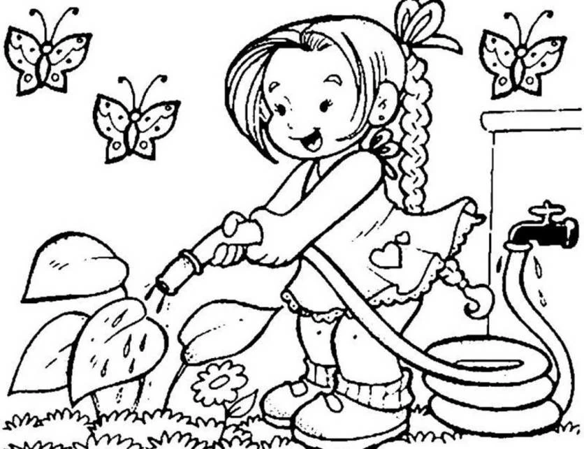 Desenho gratuito Jardineiro #98639 da colecao Carreiras e Profissões para imprimir