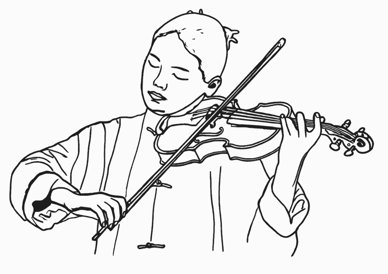 Desenho gratuito Músico #102570 da colecao Carreiras e Profissões para imprimir