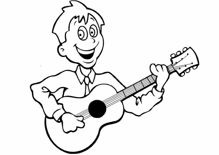 Desenho gratuito Músico #102598 da colecao Carreiras e Profissões para imprimir Desenho gratuito Músico #102598 da colecao Carreiras e Profissões para imprimir