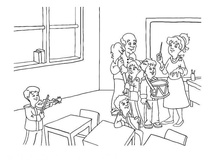 Desenho gratuito Músico #194386 da colecao Carreiras e Profissões para imprimir Desenho gratuito Músico #194386 da colecao Carreiras e Profissões para imprimir