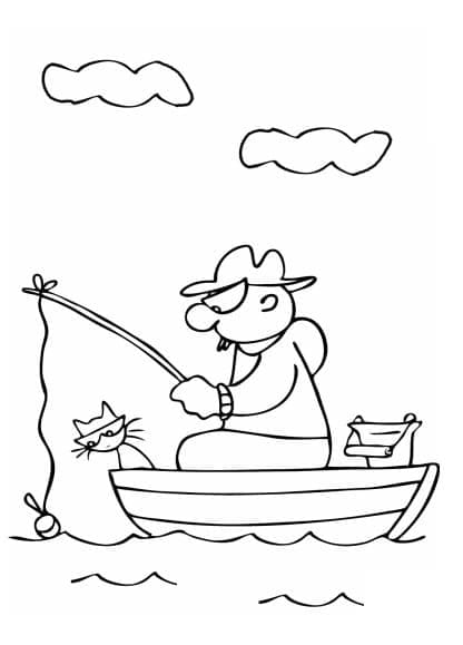 Desenho gratuito Pescador #211882 da colecao Carreiras e Profissões para imprimir Desenho gratuito Pescador #211882 da colecao Carreiras e Profissões para imprimir
