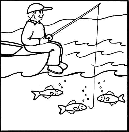 Desenho gratuito Pescador #211885 da colecao Carreiras e Profissões para imprimir Desenho gratuito Pescador #211885 da colecao Carreiras e Profissões para imprimir