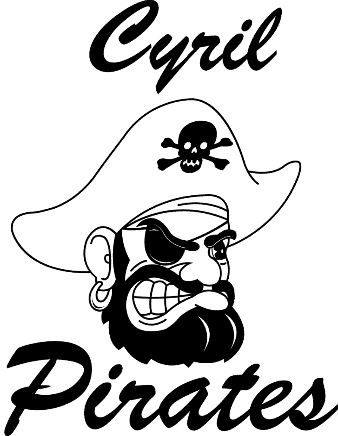 Desenho gratuito Pirata #105027 da colecao Carreiras e Profissões para imprimir