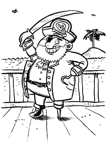 Desenho gratuito Pirata #173353 da colecao Carreiras e Profissões para imprimir Desenho gratuito Pirata #173353 da colecao Carreiras e Profissões para imprimir