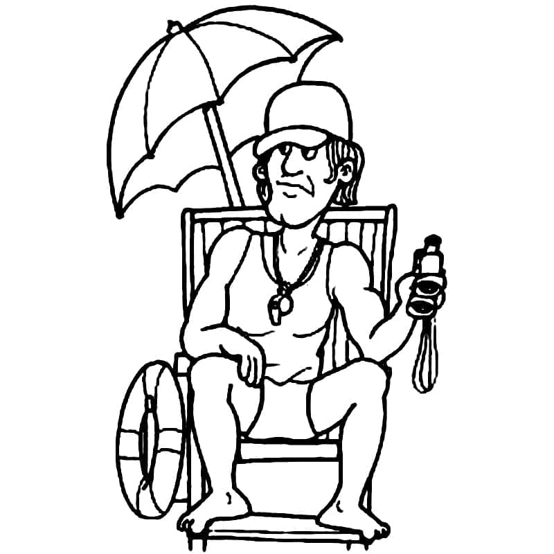 Desenho gratuito Salva-vidas #205621 da colecao Carreiras e Profissões para imprimir Desenho gratuito Salva-vidas #205621 da colecao Carreiras e Profissões para imprimir