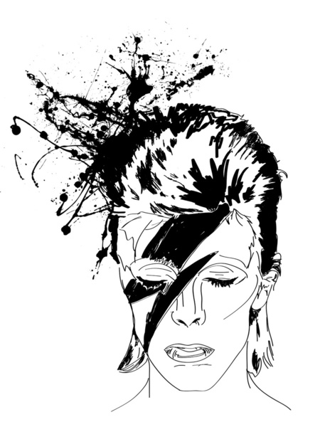Página para colorir: David Bowie (celebridades) #122003 - Páginas para Colorir Imprimíveis Gratuitamente