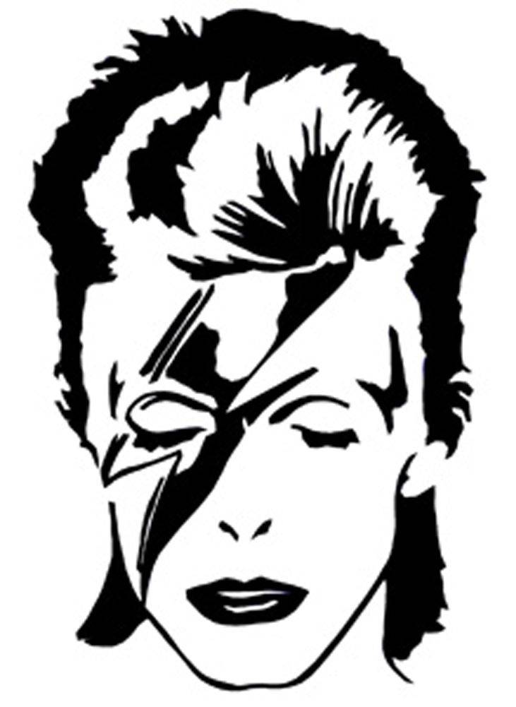Página para colorir: David Bowie (celebridades) #122258 - Páginas para Colorir Imprimíveis Gratuitamente