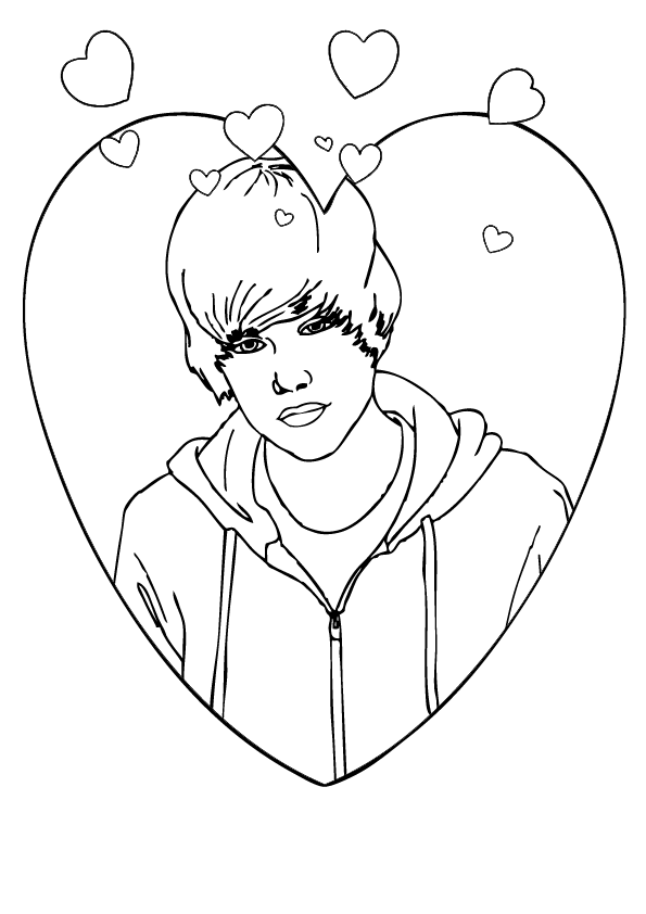 Página para colorir: Justin Bieber (celebridades) #122434 - Páginas para Colorir Imprimíveis Gratuitamente