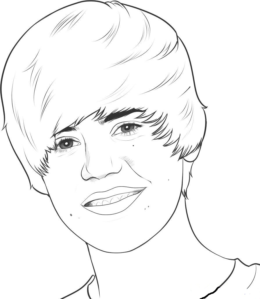 Página para colorir: Justin Bieber (celebridades) #122460 - Páginas para Colorir Imprimíveis Gratuitamente