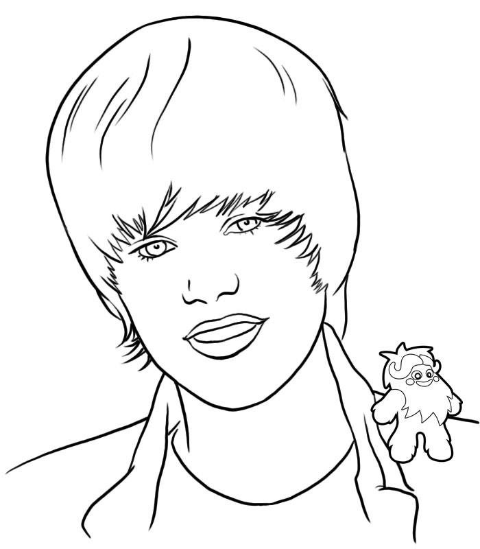 Página para colorir: Justin Bieber (celebridades) #122468 - Páginas para Colorir Imprimíveis Gratuitamente