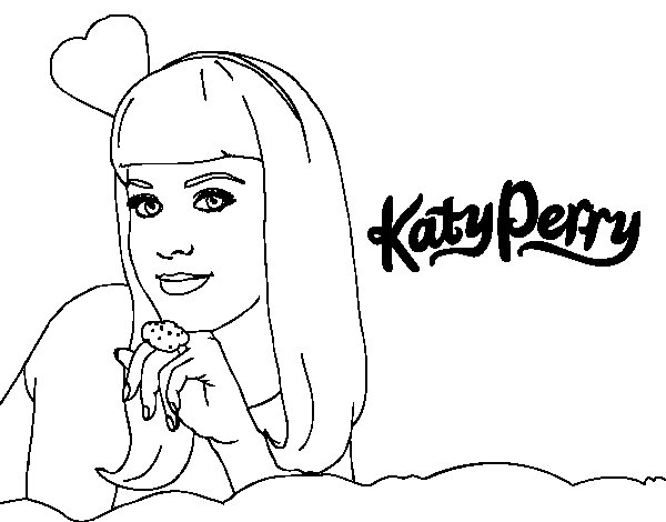 Página para colorir: Katy Perry (celebridades) #123321 - Páginas para Colorir Imprimíveis Gratuitamente