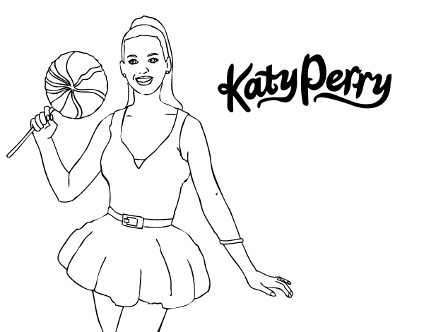 Página para colorir: Katy Perry (celebridades) #123324 - Páginas para Colorir Imprimíveis Gratuitamente