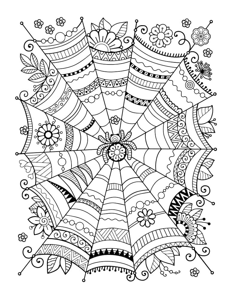 Desenho gratuito Halloween Adulto #200244 da colecao Colorir Adultos para imprimir