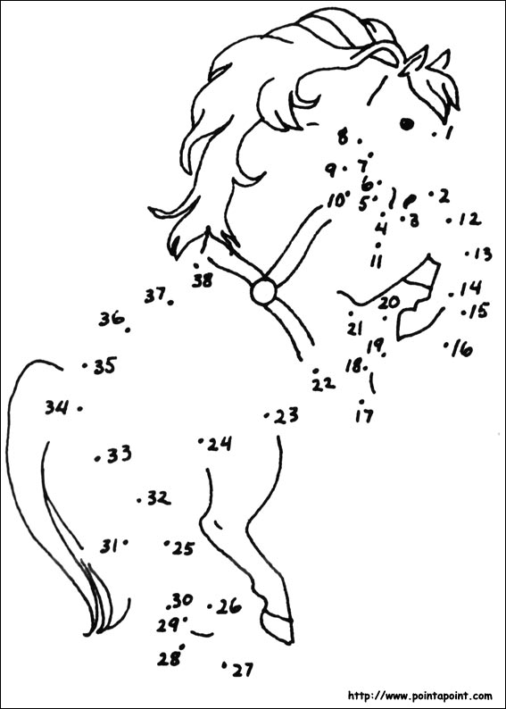 Página para colorir: Colorir de Ponto a Ponto (Colorir por Números) #125826 - Páginas para Colorir Imprimíveis Gratuitamente