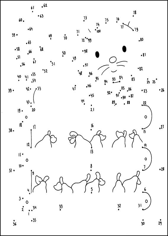 Página para colorir: Colorir de Ponto a Ponto (Colorir por Números) #125877 - Páginas para Colorir Imprimíveis Gratuitamente