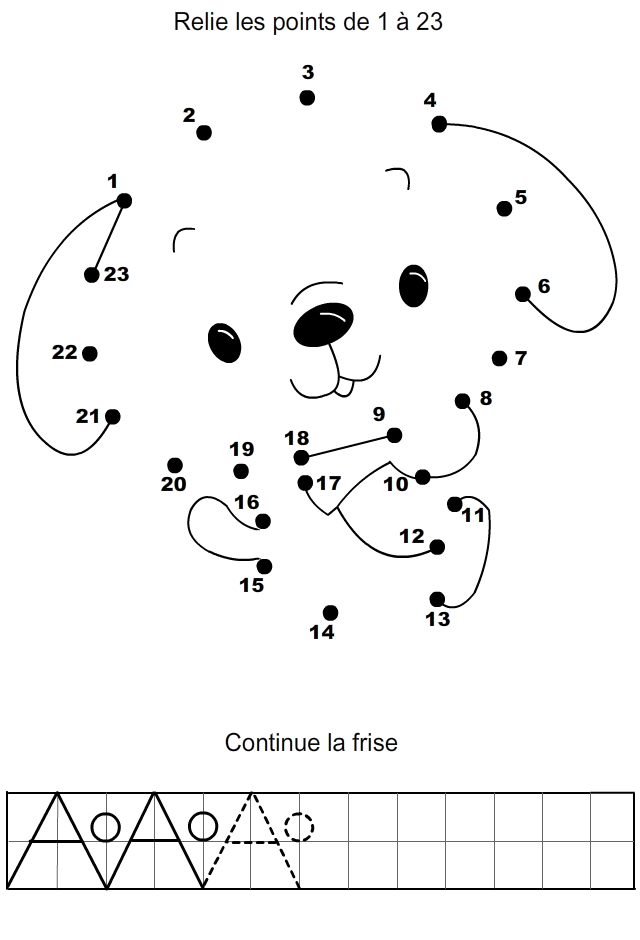 Página para colorir: Colorir de Ponto a Ponto (Colorir por Números) #125896 - Páginas para Colorir Imprimíveis Gratuitamente