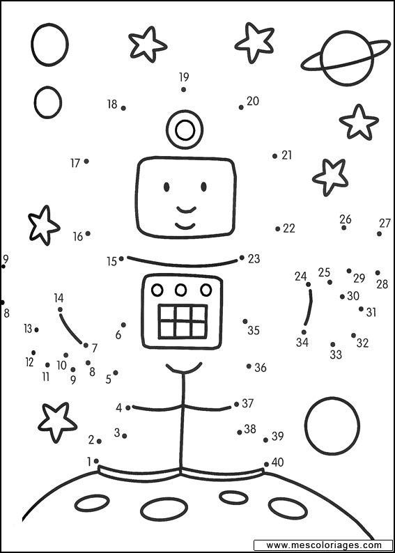 Página para colorir: Colorir de Ponto a Ponto (Colorir por Números) #125982 - Páginas para Colorir Imprimíveis Gratuitamente