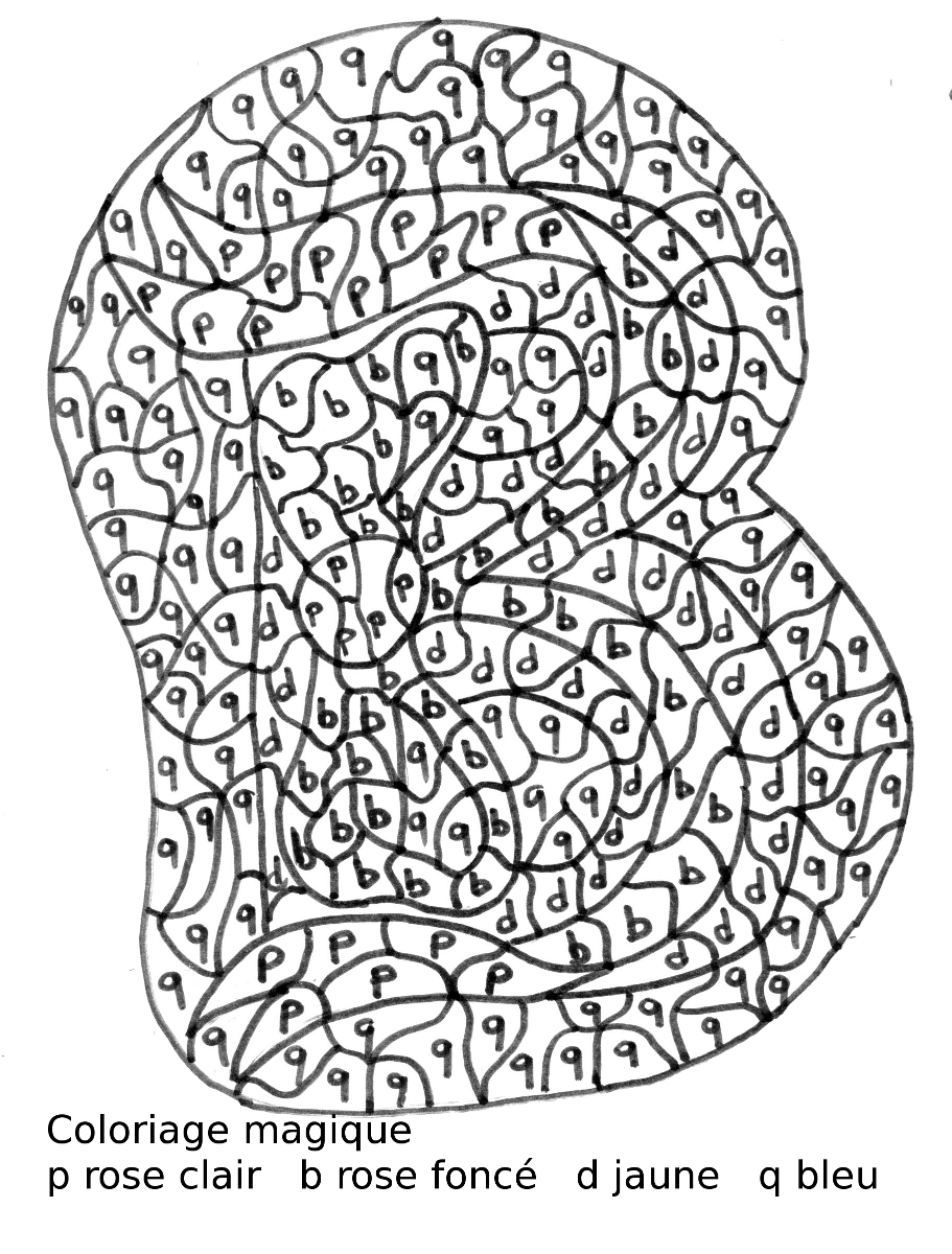 Desenho gratuito Colorir Mágico #126143 da colecao Colorir por Números para imprimir