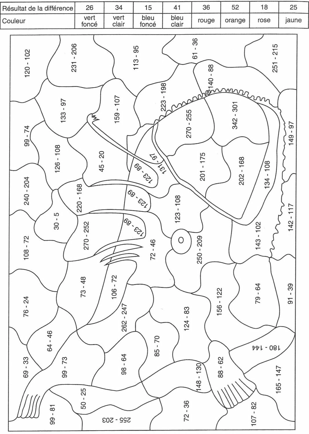 Desenho gratuito Colorir Mágico #126267 da colecao Colorir por Números para imprimir