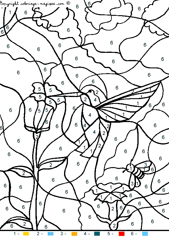 Ilustração de Colorir Mágico #126287 para colorir, parte da coleção Colorir por Números