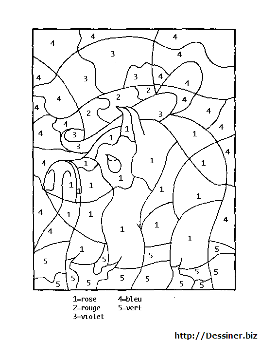 Desenho gratuito Colorir Mágico #126301 da colecao Colorir por Números para imprimir