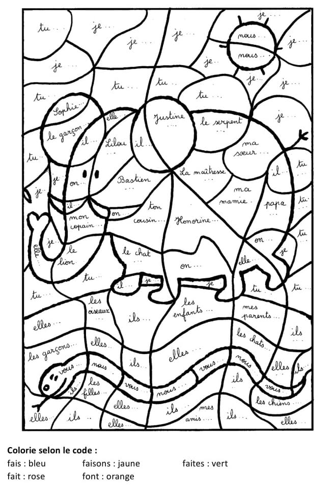 Desenho gratuito Colorir Mágico 4º Ano #178388 da colecao Colorir por Números para imprimir