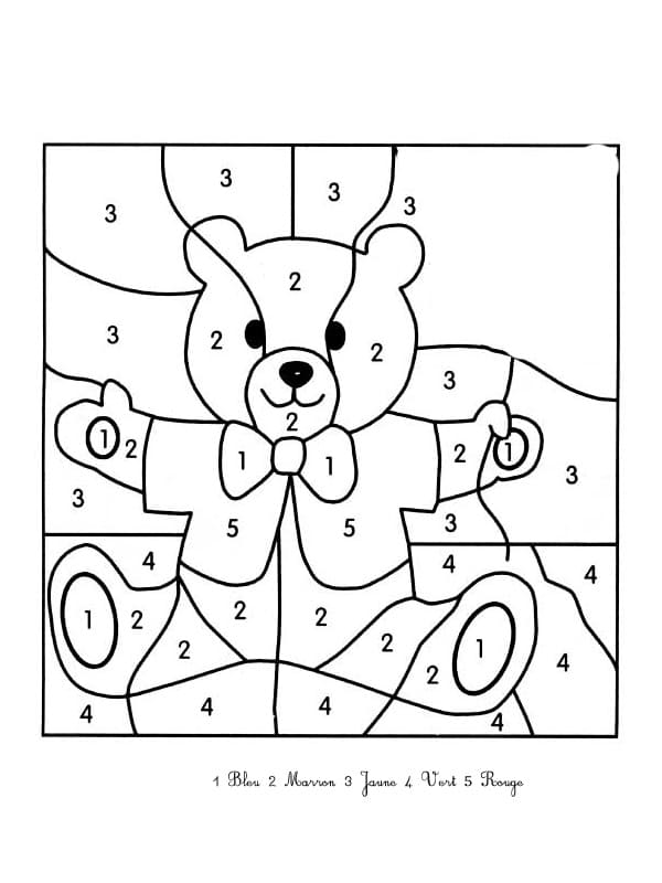 Desenho gratuito Colorir Mágico 5º Ano #193224 da colecao Colorir por Números para imprimir
