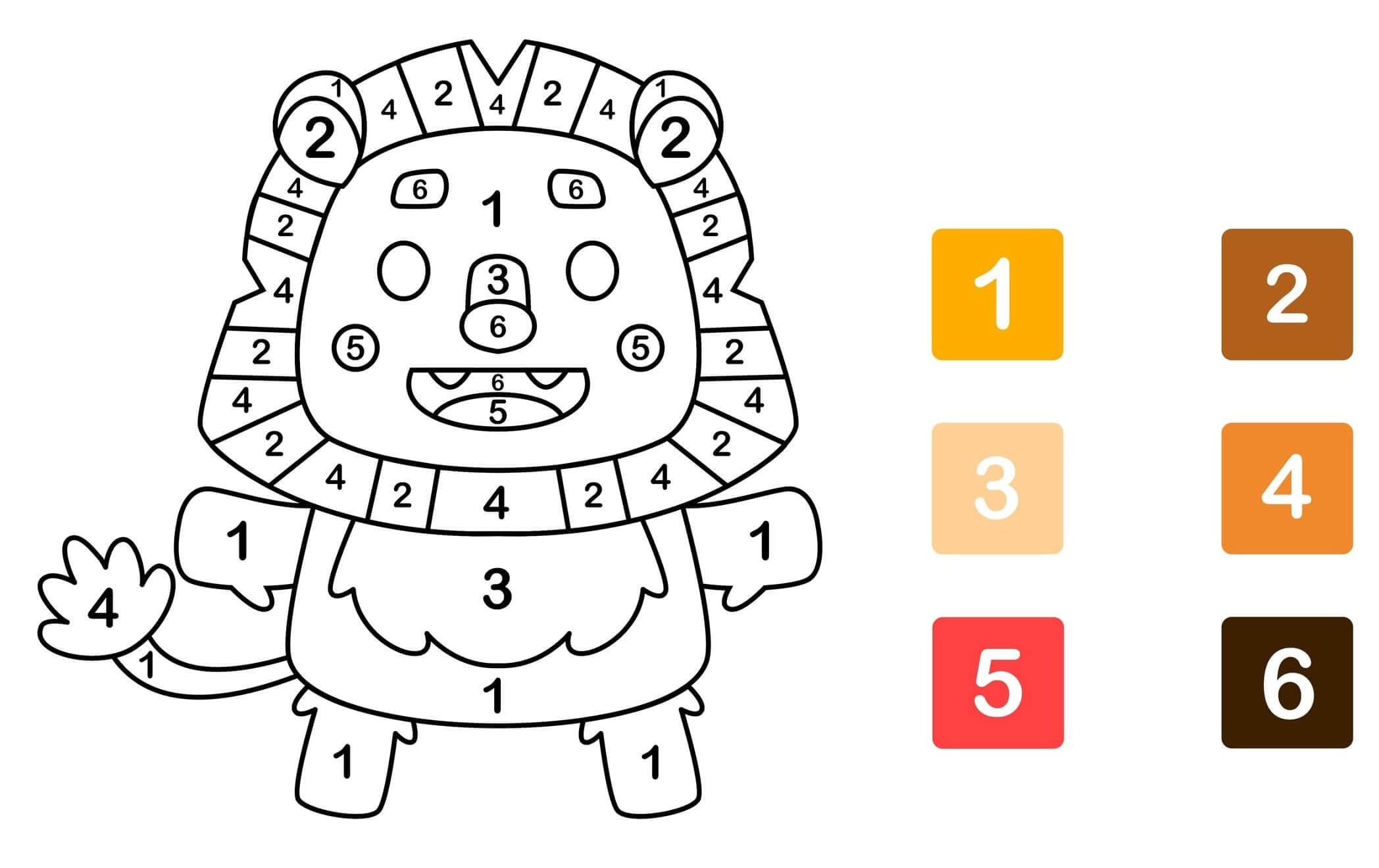 Desenho gratuito Colorir Mágico Jardim de Infância #201538 da colecao Colorir por Números para imprimir