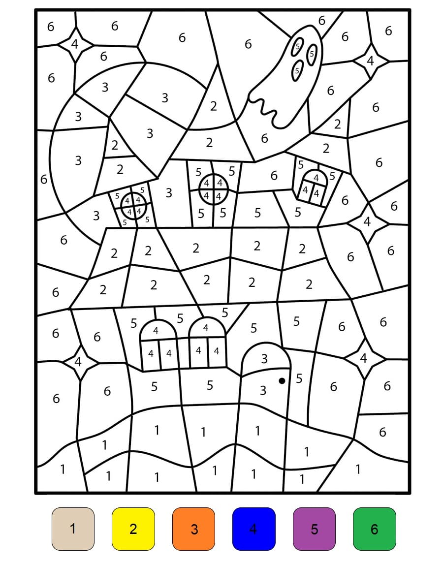 Desenho gratuito Halloween Mágico #198029 da colecao Colorir por Números para imprimir Desenho gratuito Halloween Mágico #198029 da colecao Colorir por Números para imprimir
