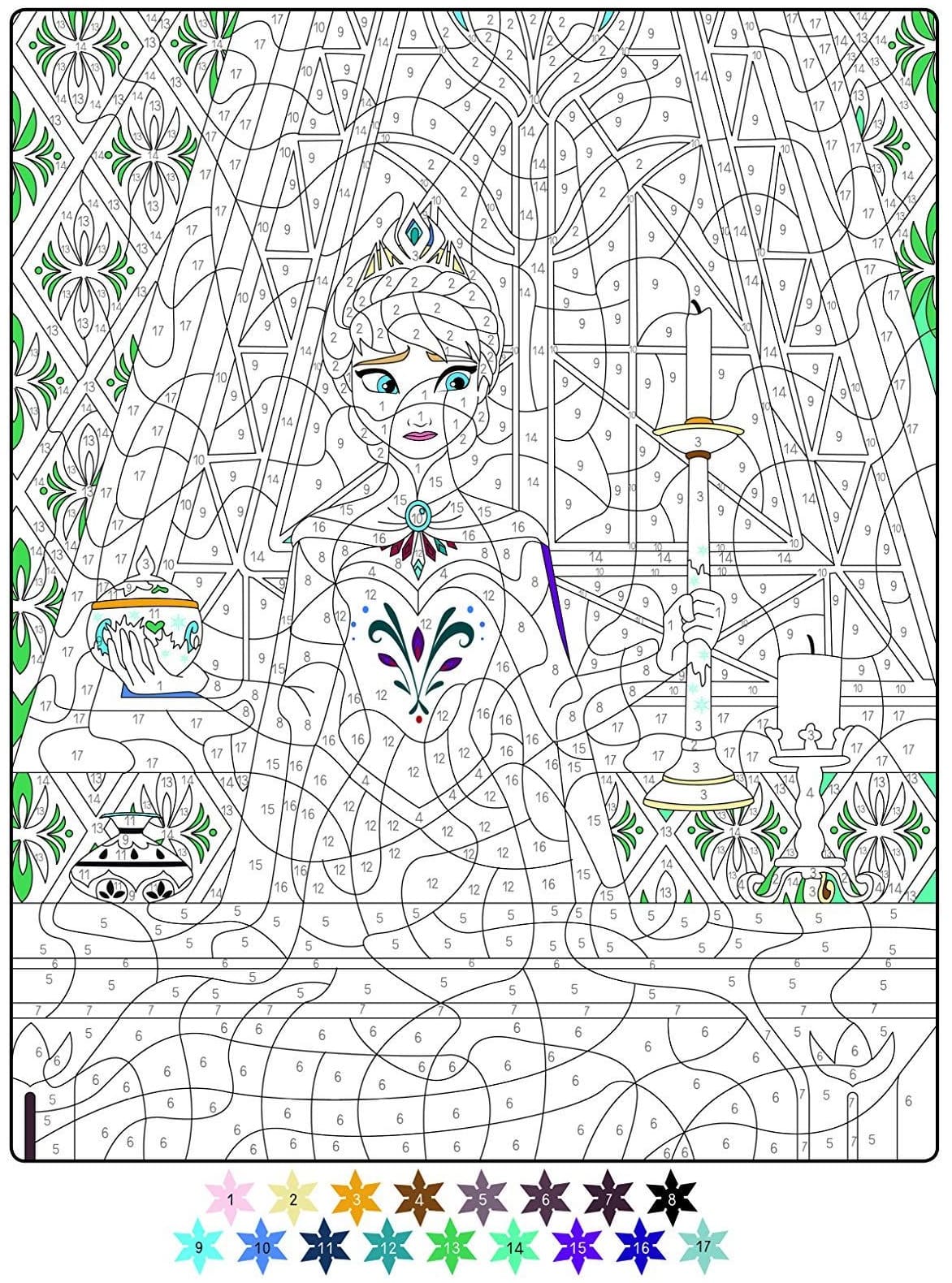 Desenho gratuito Mágico Difícil #216648 da colecao Colorir por Números para imprimir Desenho gratuito Mágico Difícil #216648 da colecao Colorir por Números para imprimir