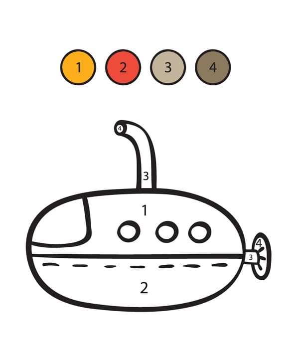 Desenho gratuito Mágico Fácil #216680 da colecao Colorir por Números para imprimir