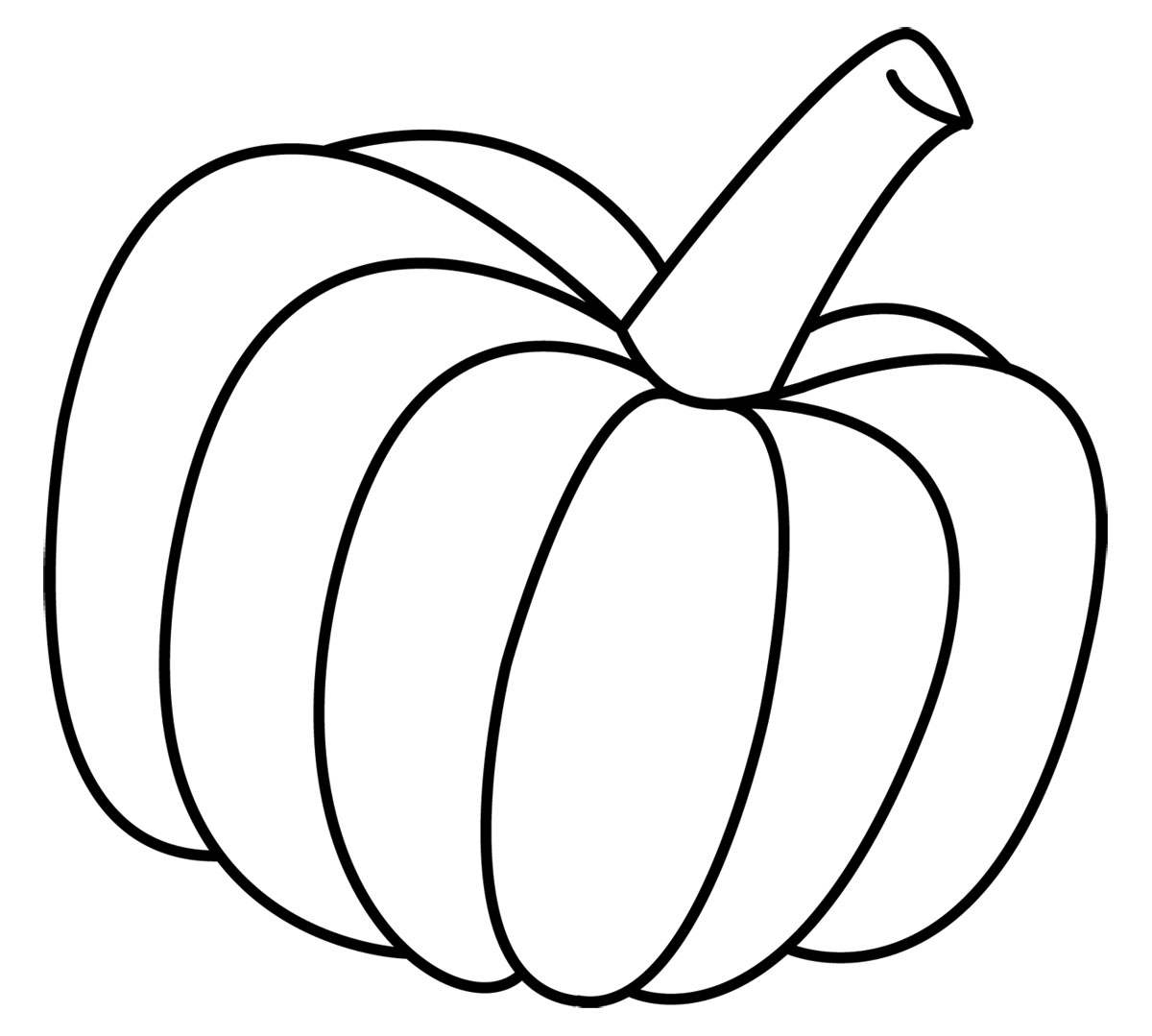 Desenho gratuito Abóbora #166821 da colecao Comida e Nutrição para imprimir