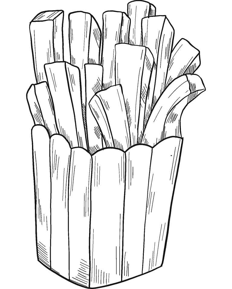 Desenho grátis de Batatas Fritas #209081 para crianças e adultos, coleção Comida e Nutrição Desenho grátis de Batatas Fritas #209081 para crianças e adultos, coleção Comida e Nutrição