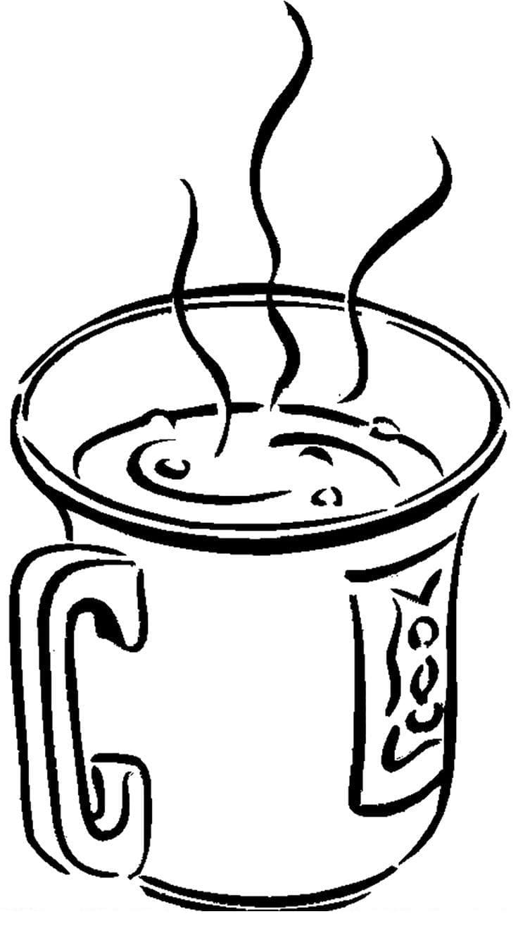 Desenho gratuito Café #210517 da colecao Comida e Nutrição para imprimir