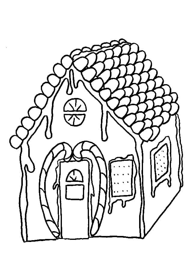 Página para colorir de Casa de Pão de Mel #199242 pertencente à coleção Comida e Nutrição Página para colorir de Casa de Pão de Mel #199242 pertencente à coleção Comida e Nutrição