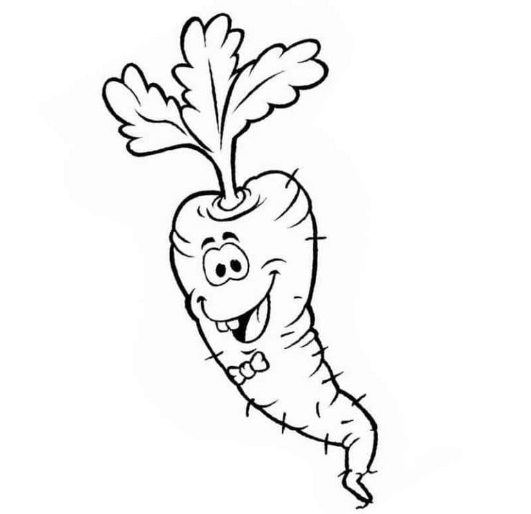Desenho imprimível de Cenoura #197491 para colorir, pertence à coleção Comida e Nutrição Desenho imprimível de Cenoura #197491 para colorir, pertence à coleção Comida e Nutrição