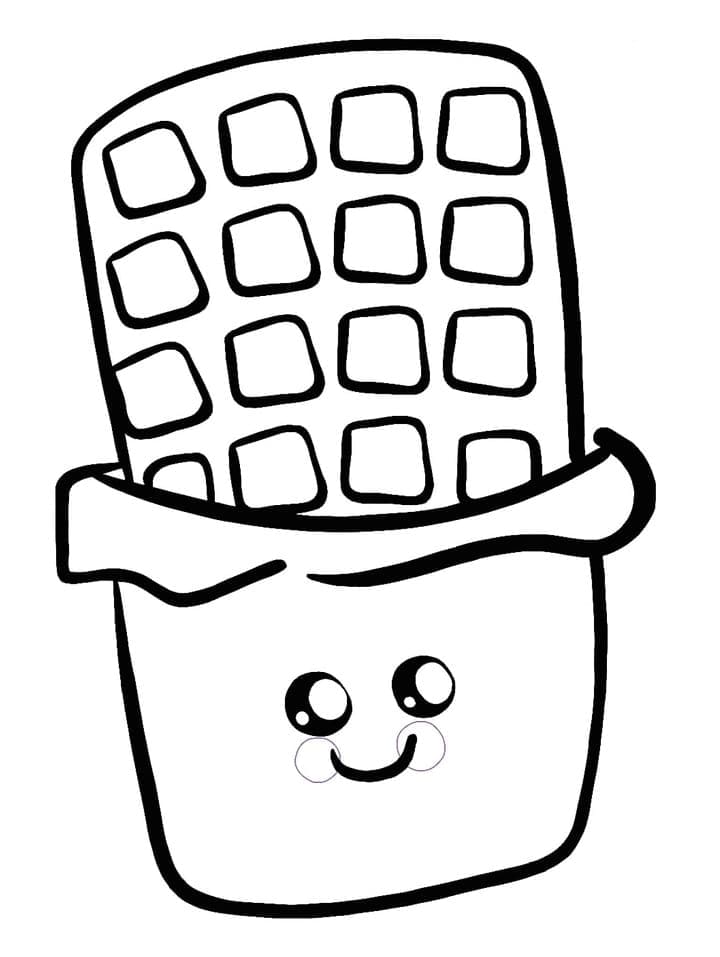 Desenho gratuito Chocolate #214419 da colecao Comida e Nutrição para imprimir