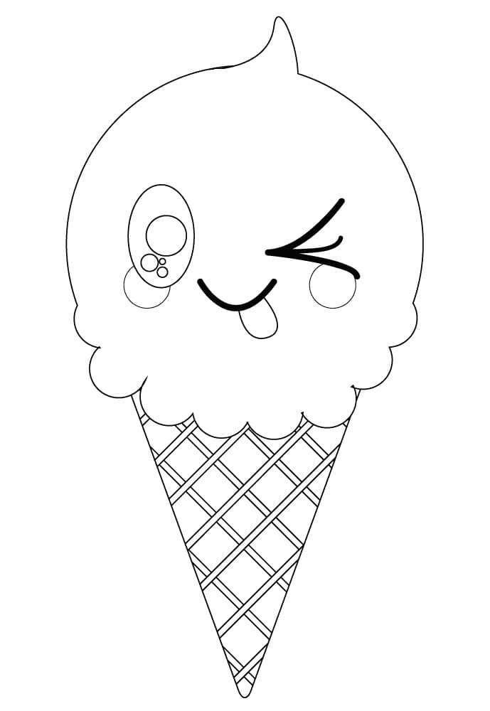 Desenho gratuito Comida Kawaii #209286 da colecao Comida e Nutrição para imprimir