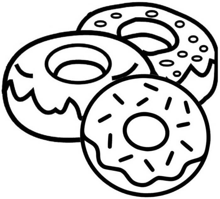 Desenho gratuito Donut #190533 da colecao Comida e Nutrição para imprimir Desenho gratuito Donut #190533 da colecao Comida e Nutrição para imprimir