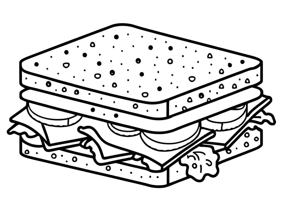 Desenho gratuito Sanduíche #211341 da colecao Comida e Nutrição para imprimir Desenho gratuito Sanduíche #211341 da colecao Comida e Nutrição para imprimir