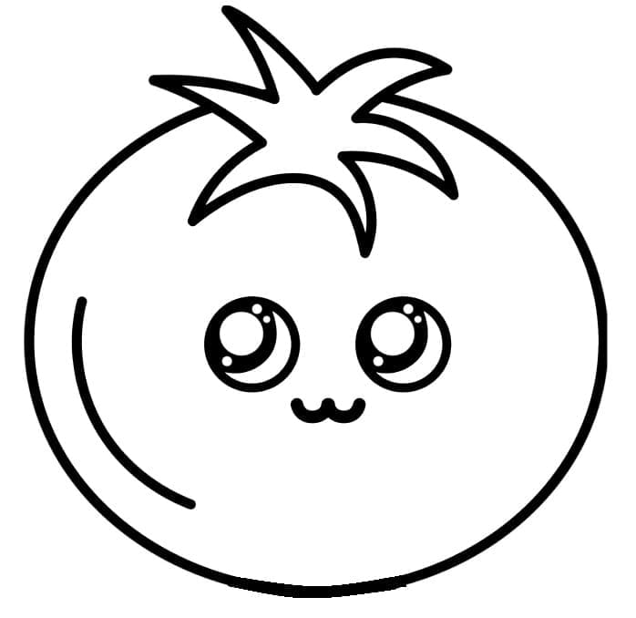 Desenho gratuito Tomate #195384 da colecao Comida e Nutrição para imprimir