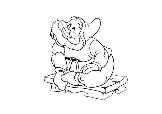 Desenho gratuito Branca de Neve e os Sete Anões #133889 da colecao Contos de Fadas e Histórias para imprimir