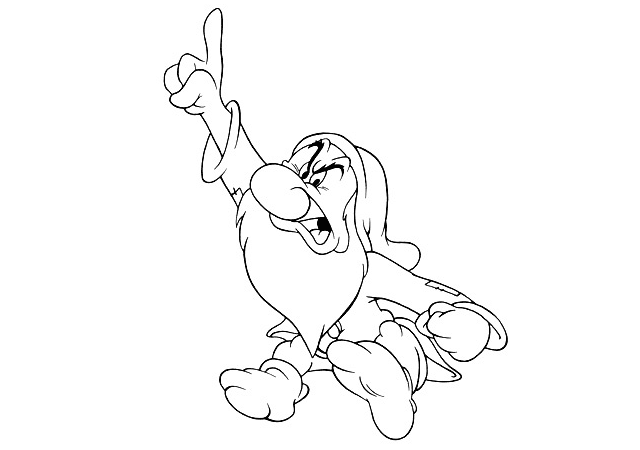 Desenho gratuito Branca de Neve e os Sete Anões #133944 da colecao Contos de Fadas e Histórias para imprimir