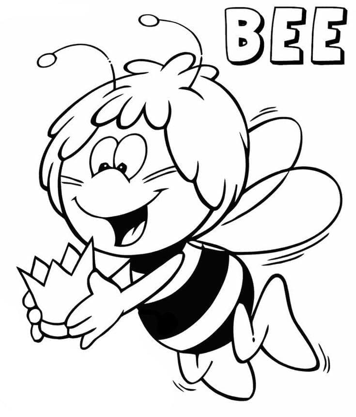 Desenho gratuito A Abelha Maia #202576 da colecao Desenhos Animados e Séries Animadas para imprimir
