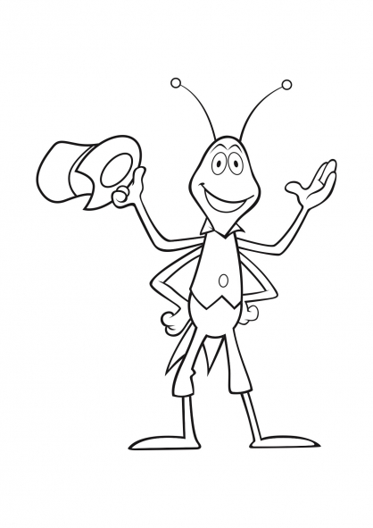 Desenho gratuito A Abelha Maia #28251 da colecao Desenhos Animados e Séries Animadas para imprimir