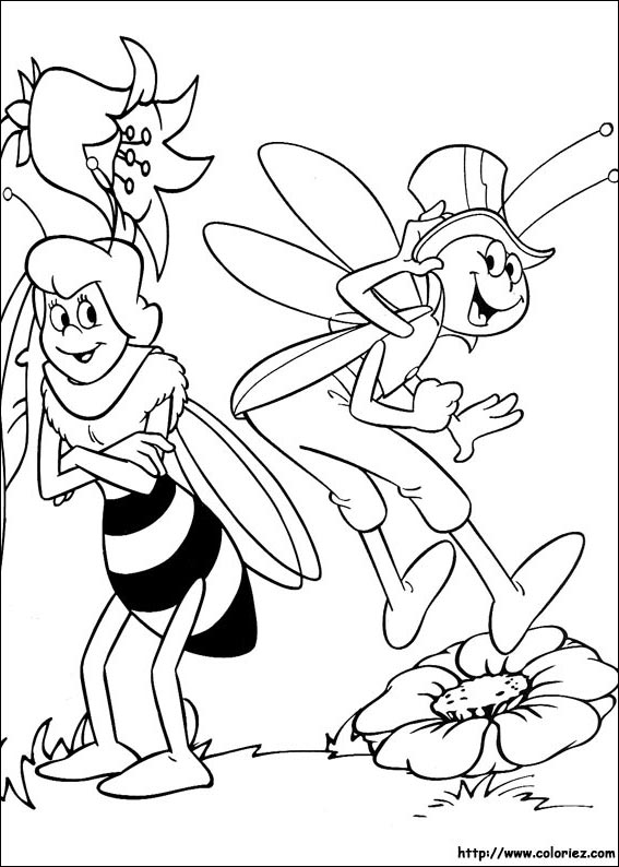 Desenho gratuito A Abelha Maia #28313 da colecao Desenhos Animados e Séries Animadas para imprimir