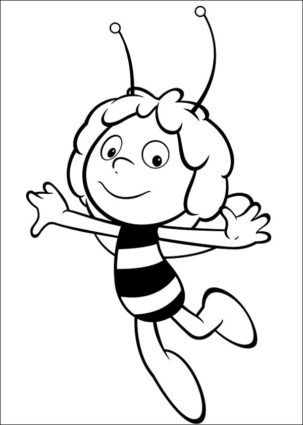 Desenho gratuito A Abelha Maia #28350 da colecao Desenhos Animados e Séries Animadas para imprimir